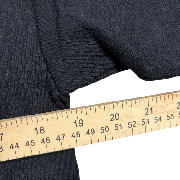 VTG San Francisco sequins bling tee Alstyle Black Sz M Grannycore Biker grunge‎ - Picture 5 of 8